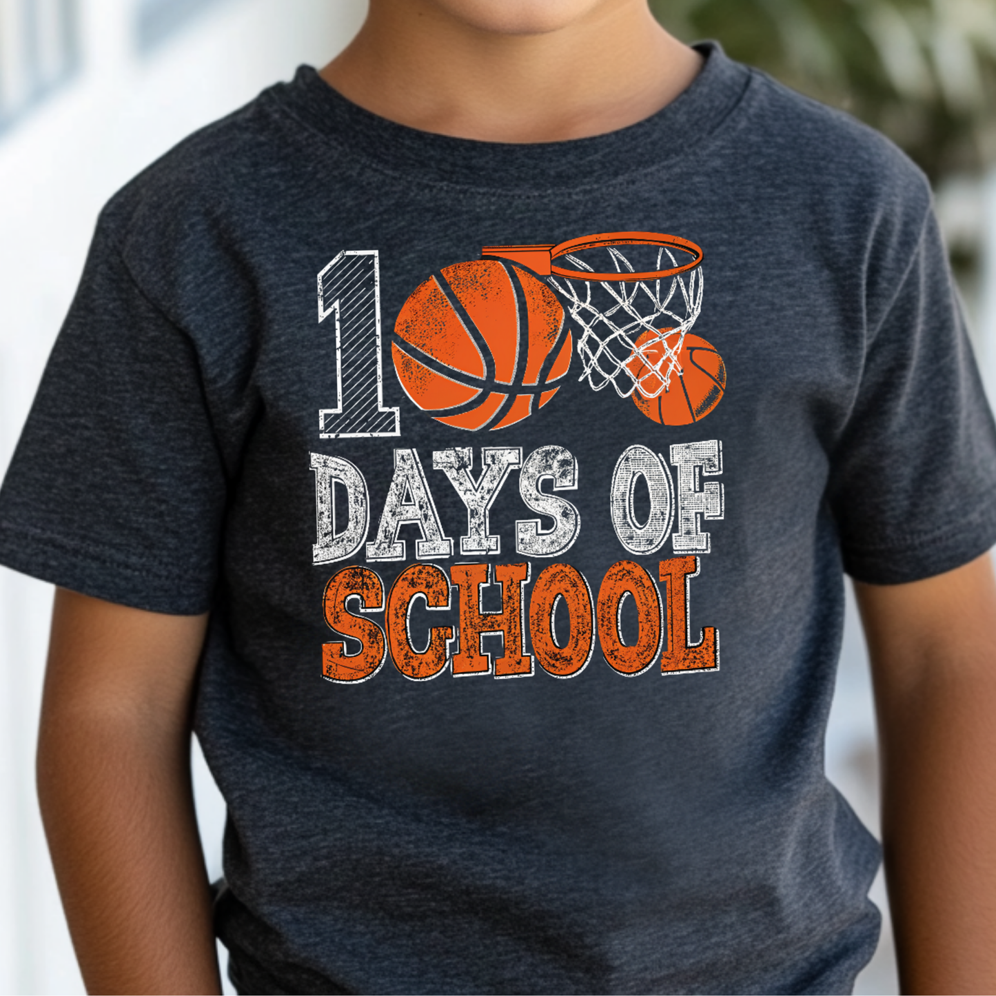 100 Days of Loving School (Basketball) Full Color DTF Transfer