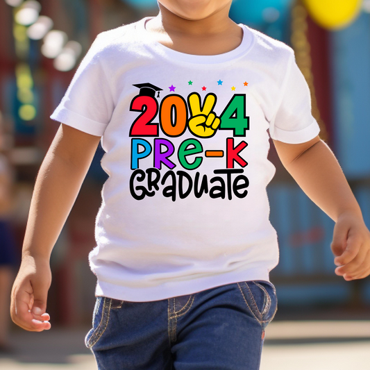 2024 Pre-K Graduate Full Color DTF Transfer