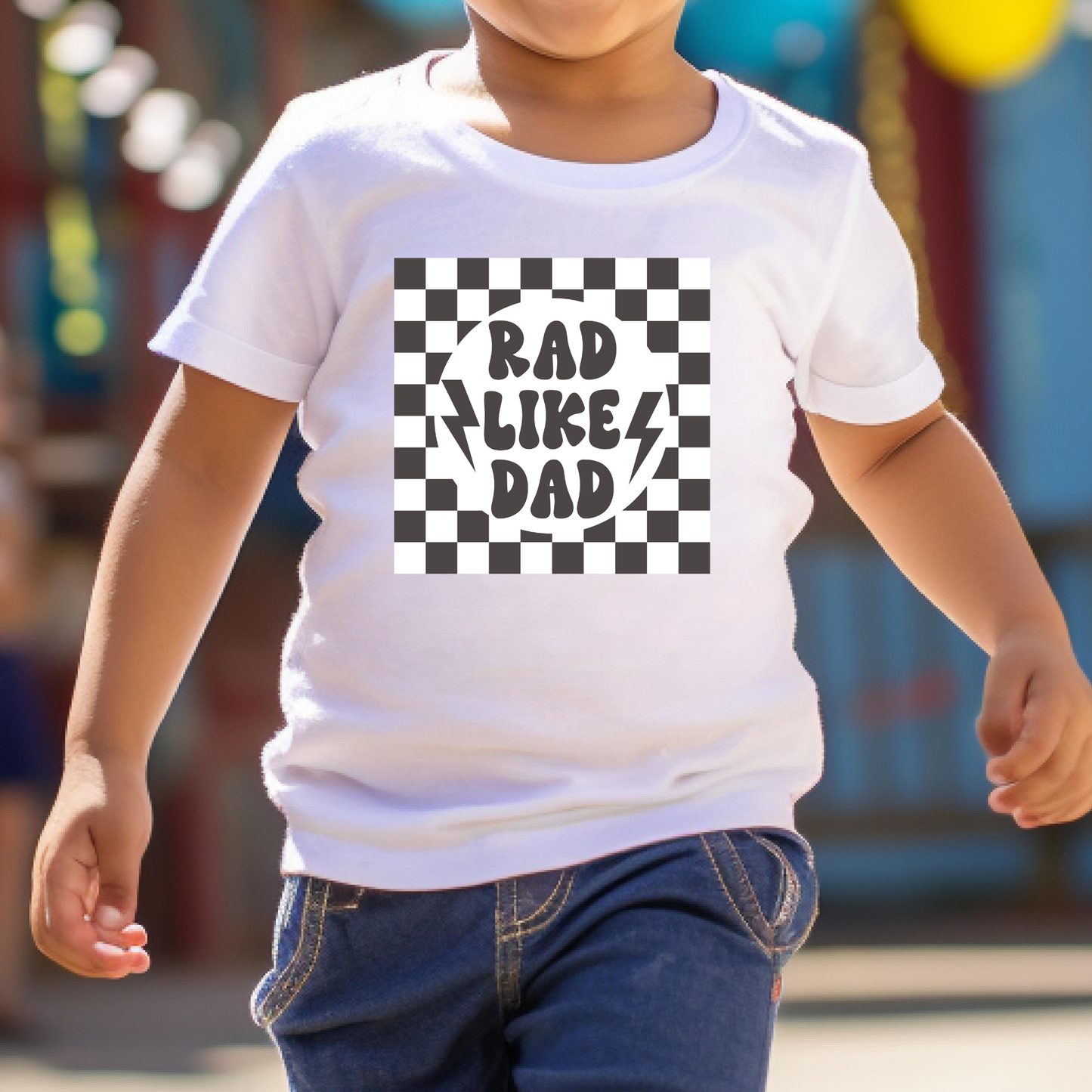 Rad Like Dad Full Color DTF Transfer