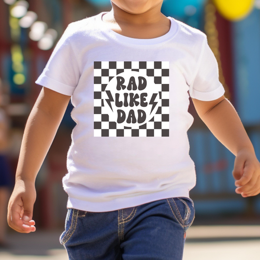 Rad Like Dad Full Color DTF Transfer