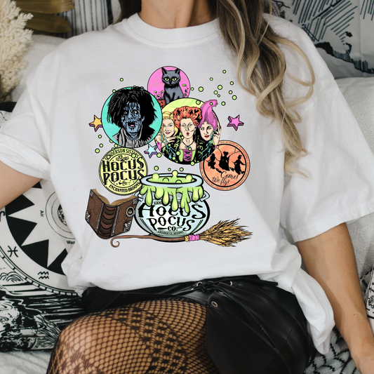 Hocus Pocus Bubbles Full Color DTF Transfer