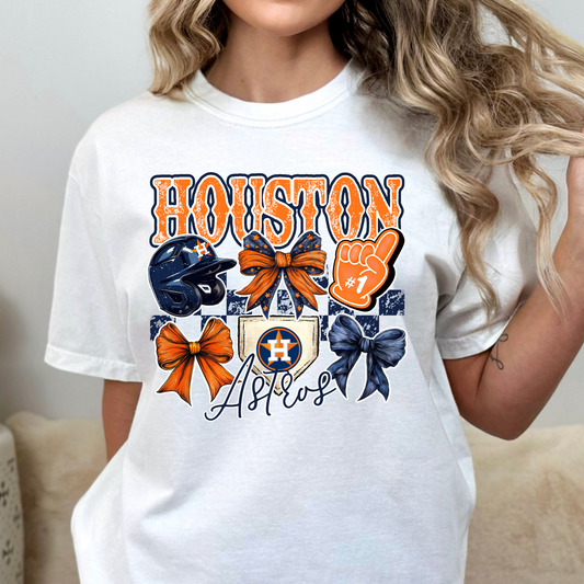 Houston Astros (Icons) Full Color DTF Transfer