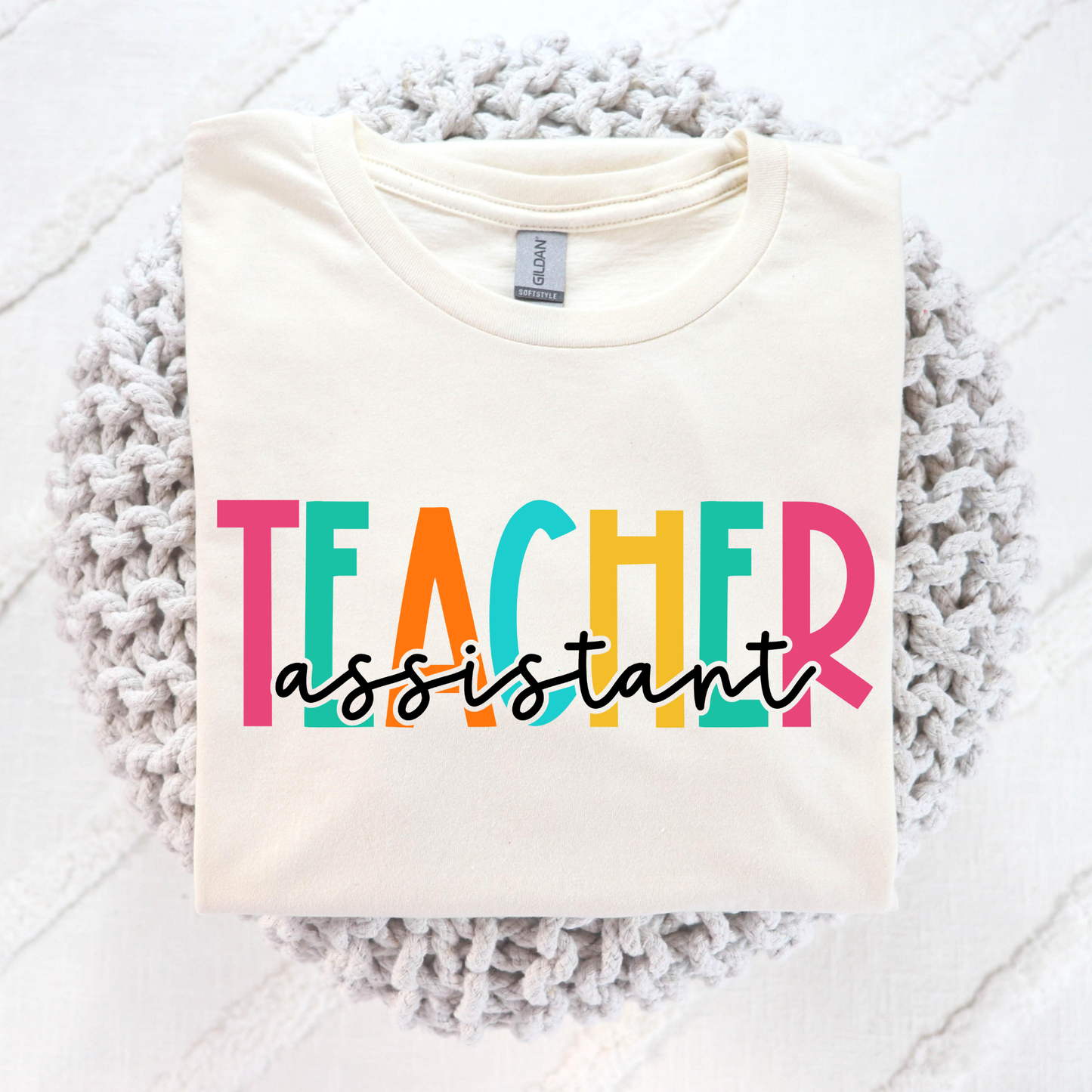 Teacher Assistant Full Color DTF Transfer