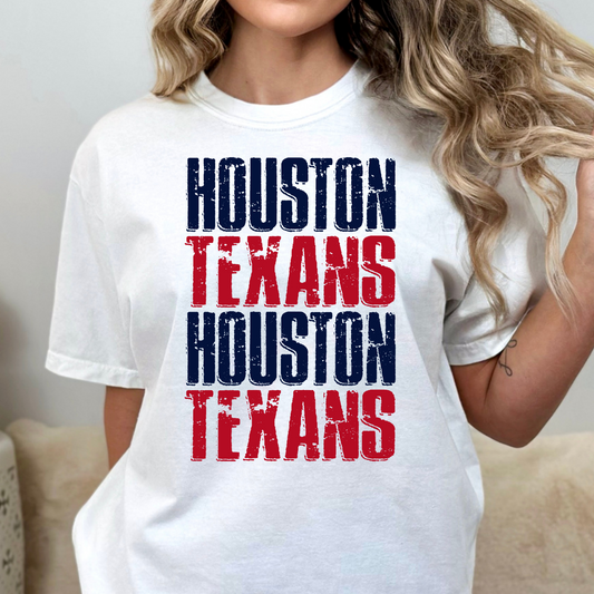 Houston Texans Full Color DTF Transfer