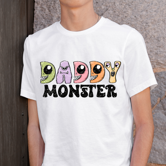 Daddy Monster Faces Full Color DTF Transfer