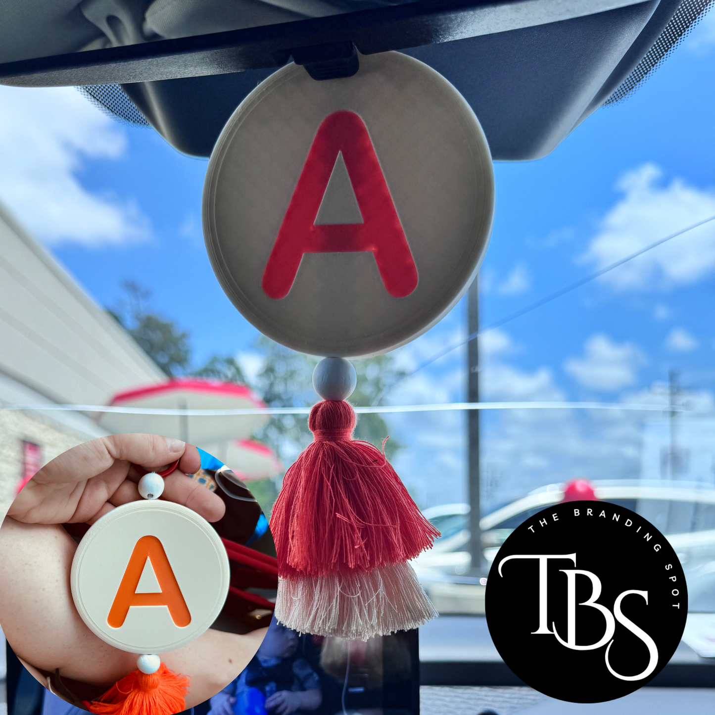 Friendship Bracelet Bead Car Charm