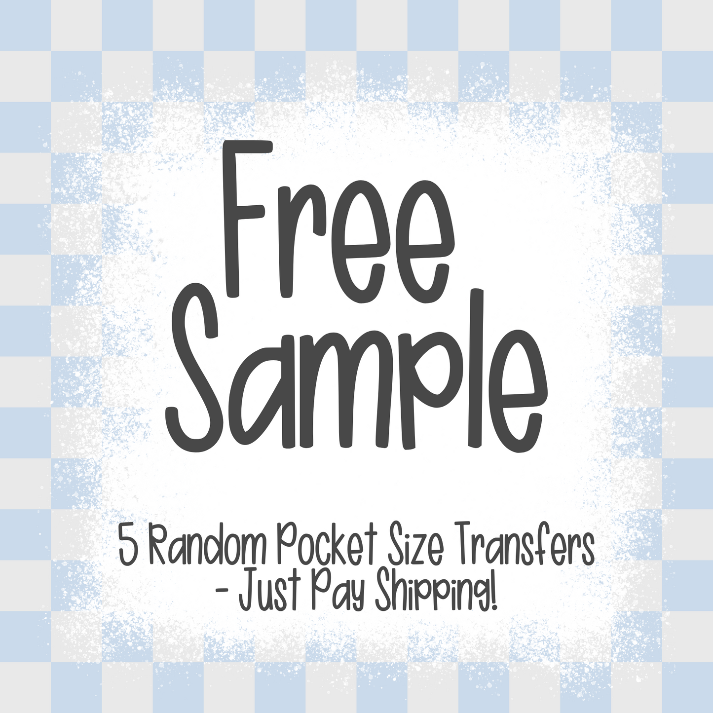 Free Sample Pack (Pocket Size) Full Color DTF Transfers