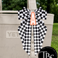 Single Letter Bow Charm