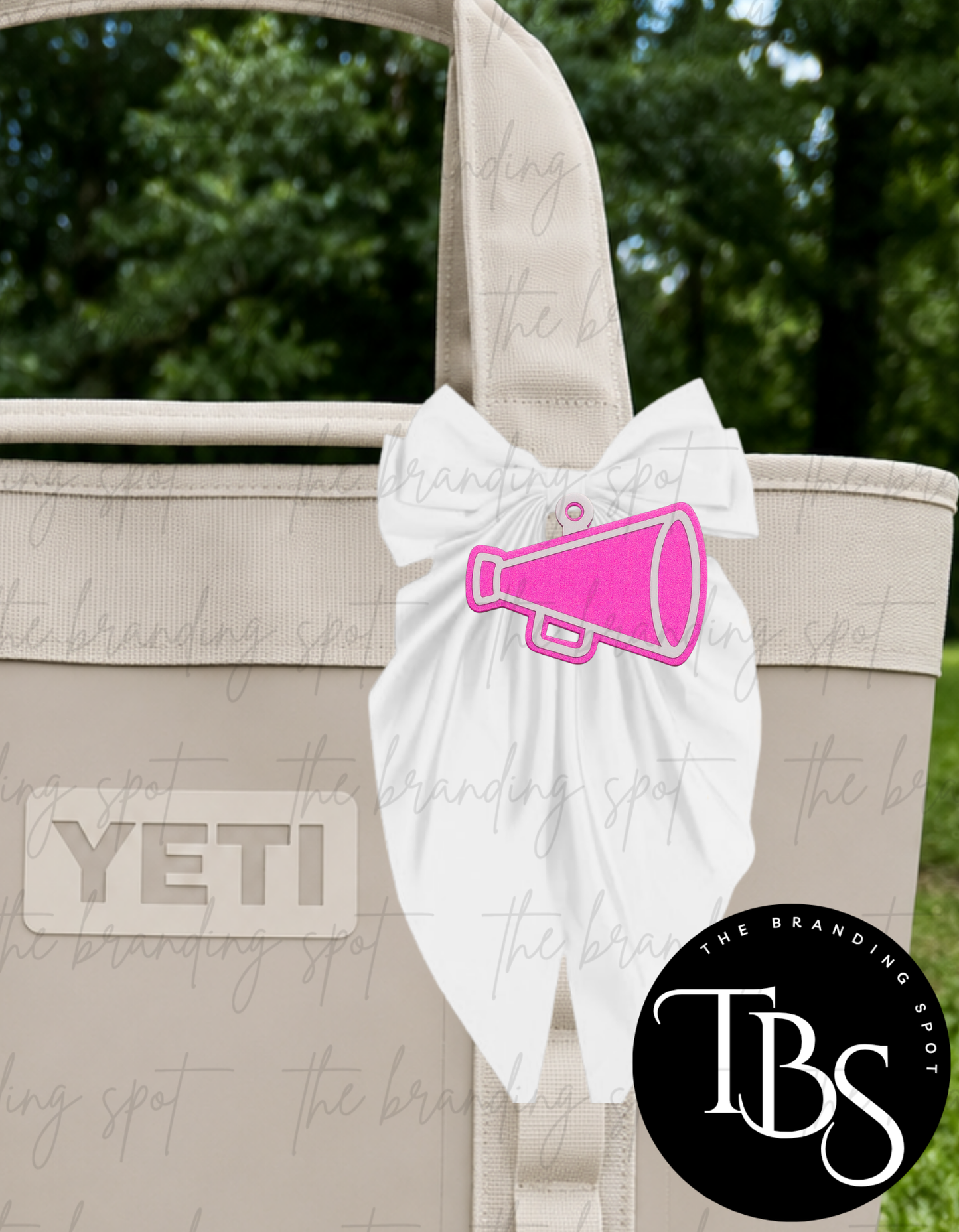 Megaphone Bag Charm