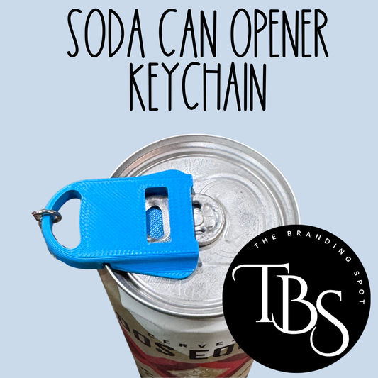 Soda Can Tab Opener Keychain