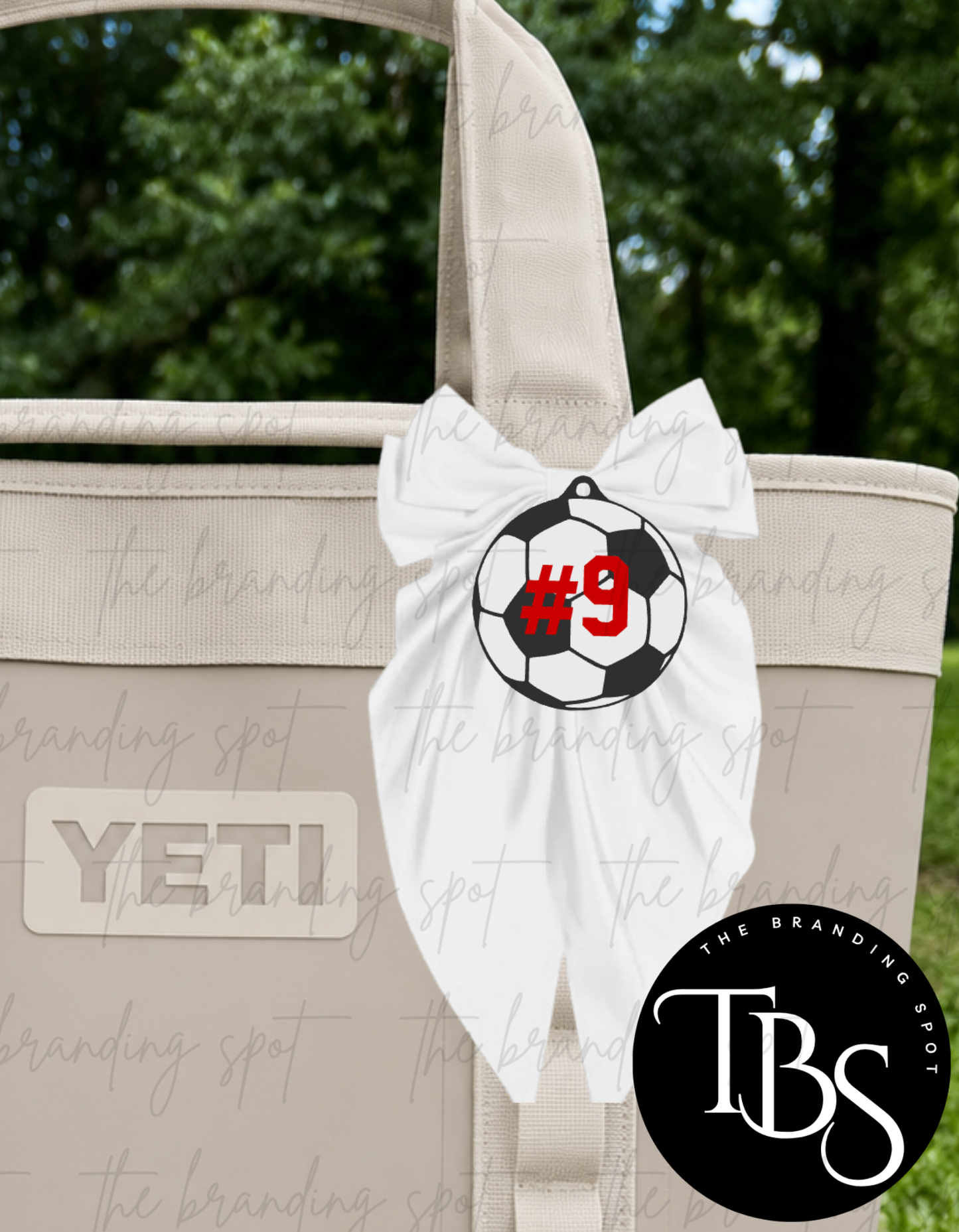 Sports Ball Bag Charm (Soccer-Baseball-Basketball-Football Options)
