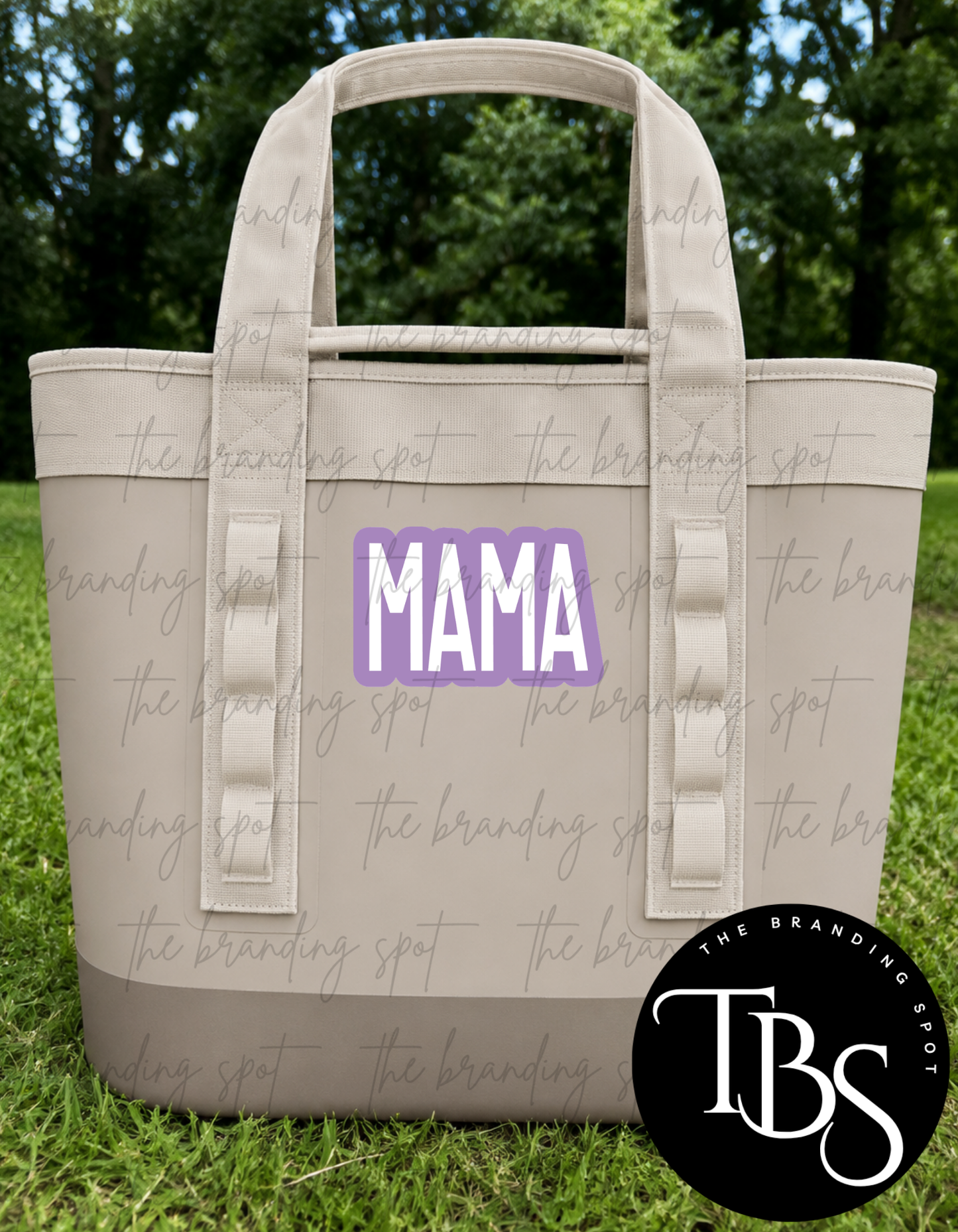 Mama Name Plate Patch