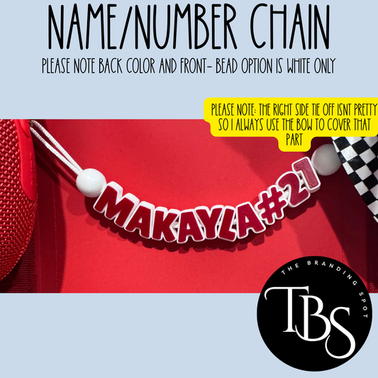 Name/Number Chain