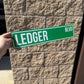Personalized Sublimated Street Signs 4x18 (No Holes - One Sided)