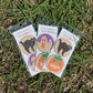 Halloween Sugar Cookie Inspired Set of 2 Coasters (Neoprene)