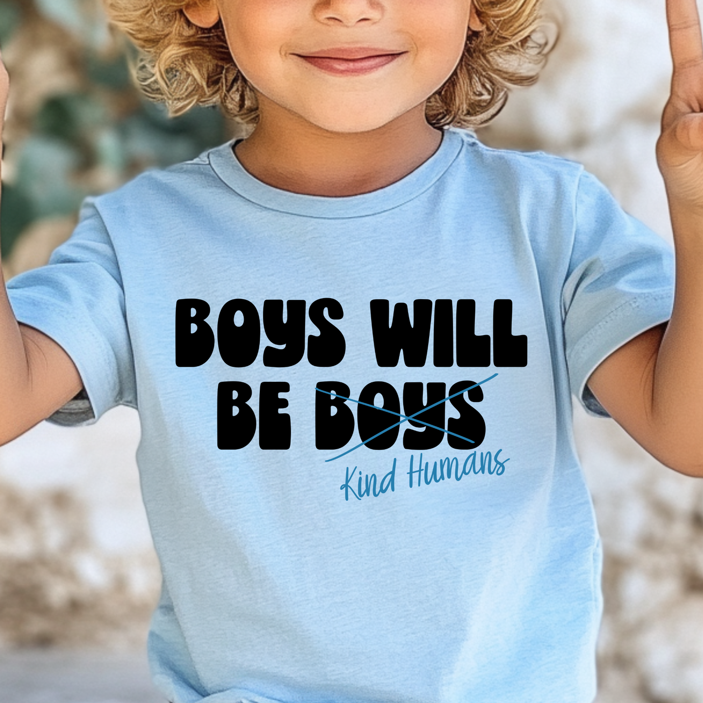 Boys Will Be Boys X Kind Humans Full Color DTF Transfer