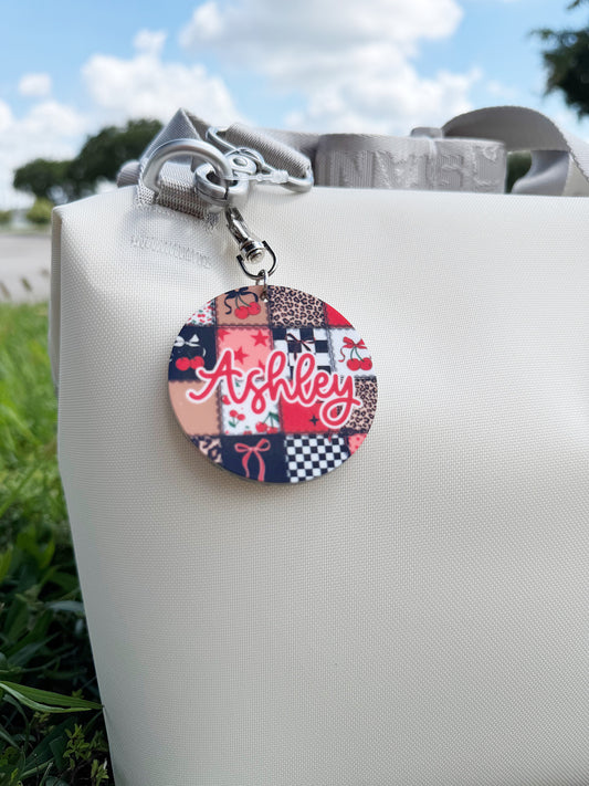 2" Personalized Bag Tags (Single or Double Sided)