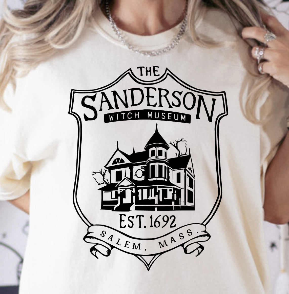 Sanderson Witch Museum Full Color DTF Transfer