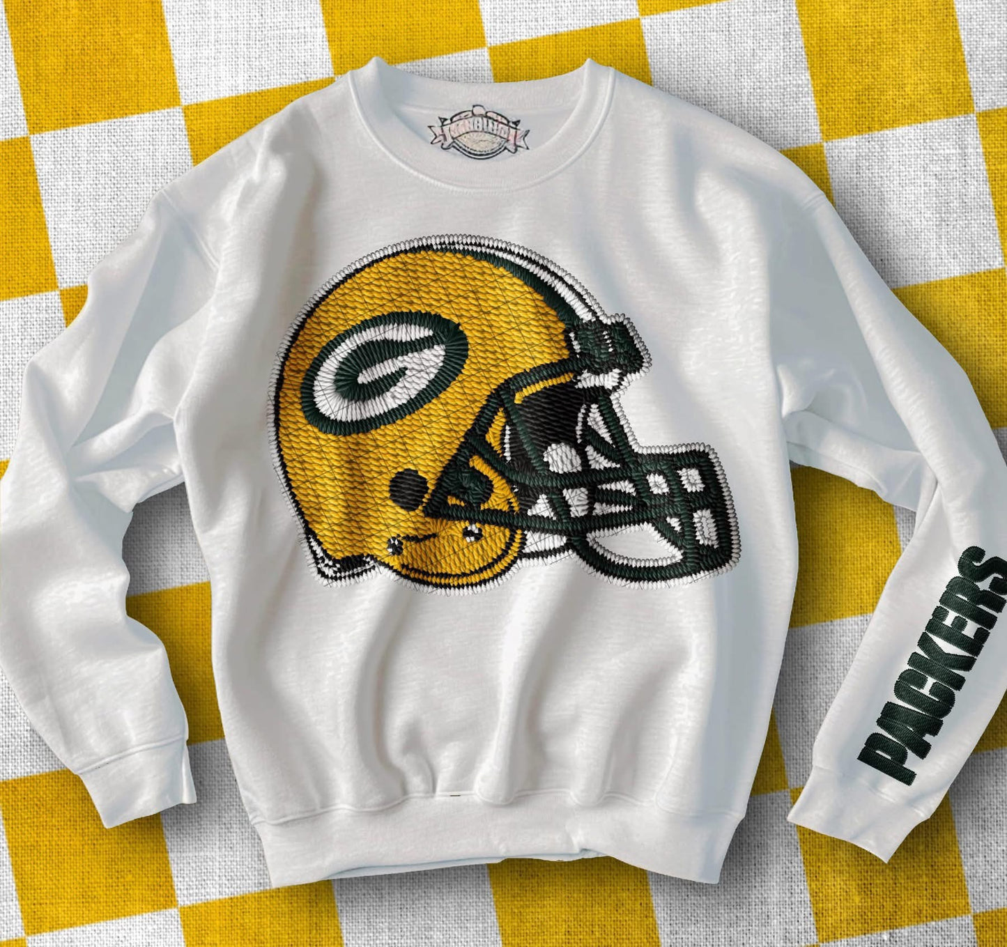 2025 Playoffs (Specific N*L TEAMS) Faux Patch Helmet Full Color DTF Transfer