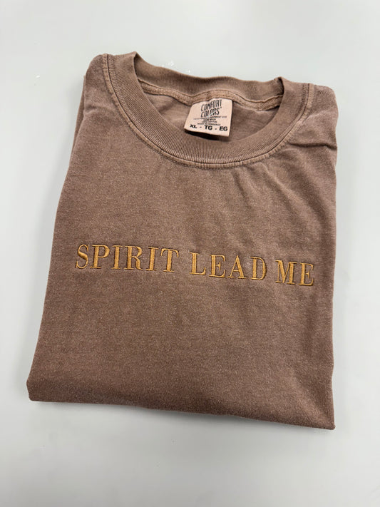 Spirit Lead Me Embroidered Sweatshirt/T-Shirt