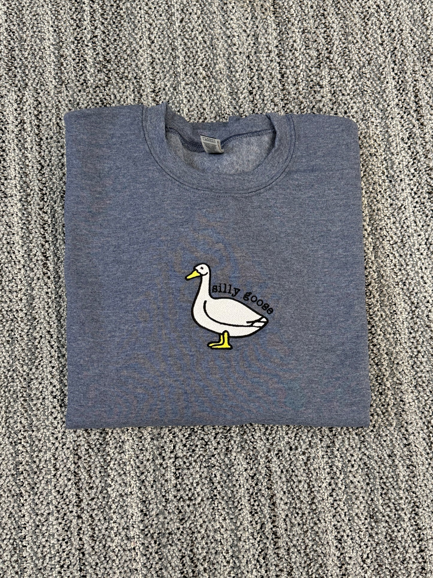 Silly Goose Embroidered Sweatshirt/T-Shirt