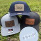 ADULT Custom Engraved Leatherette Patch Richardson Caps (COMPLETED HAT)