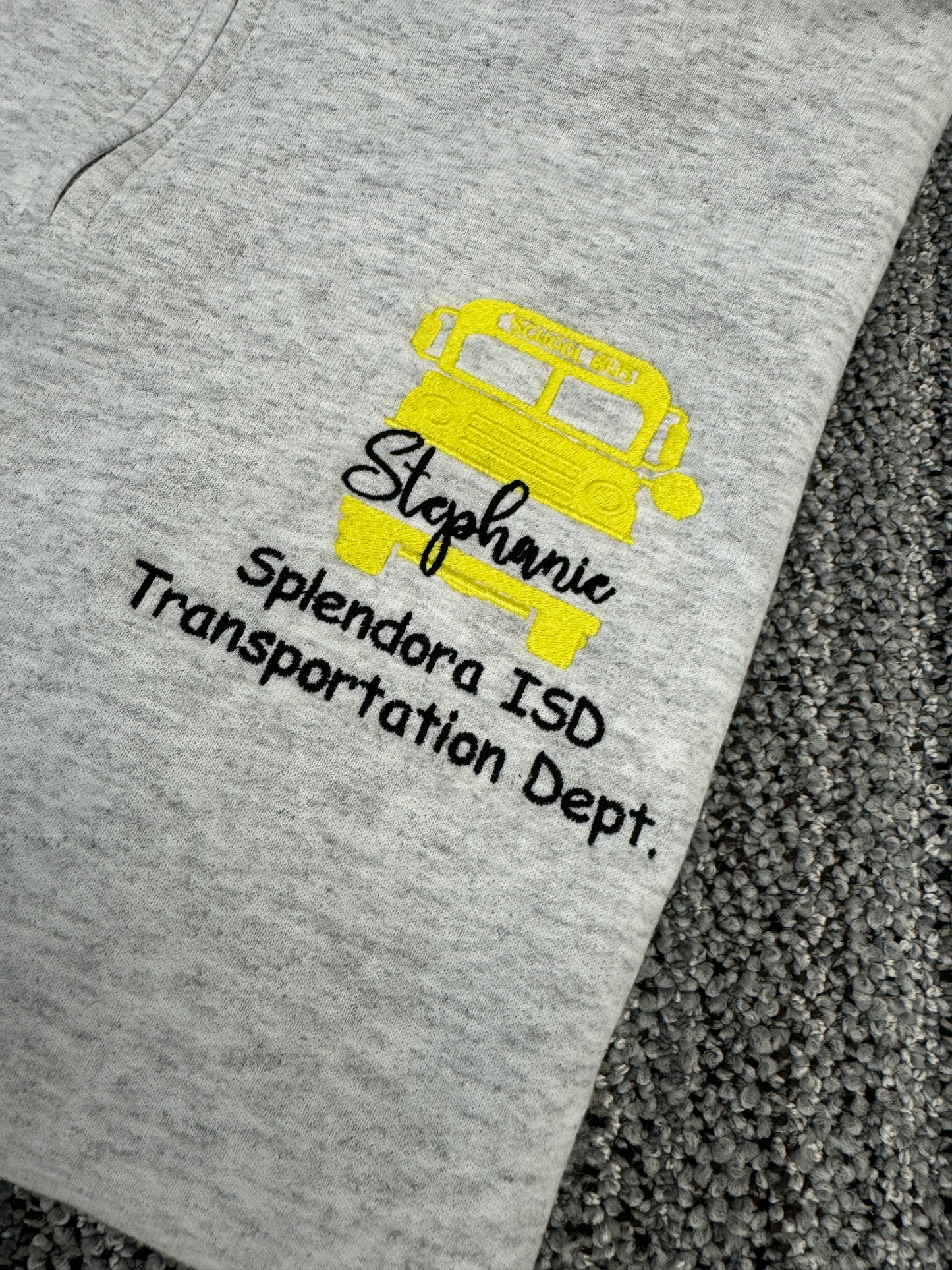 Personalized Bus Driver Sweatshirt/T-Shirt