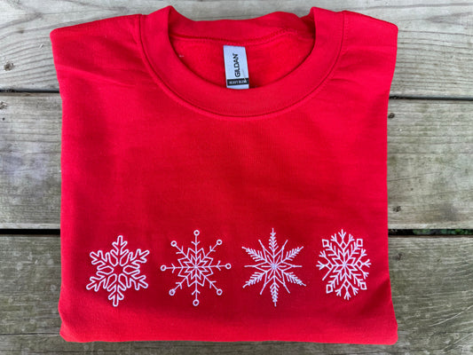 Snowflake Sweatshirt/T-Shirt