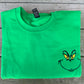 Grinch Face Pocket Sweatshirt/T-Shirt