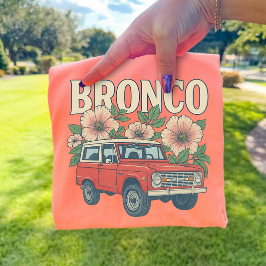 Retro Bronco Full Color DTF Transfer