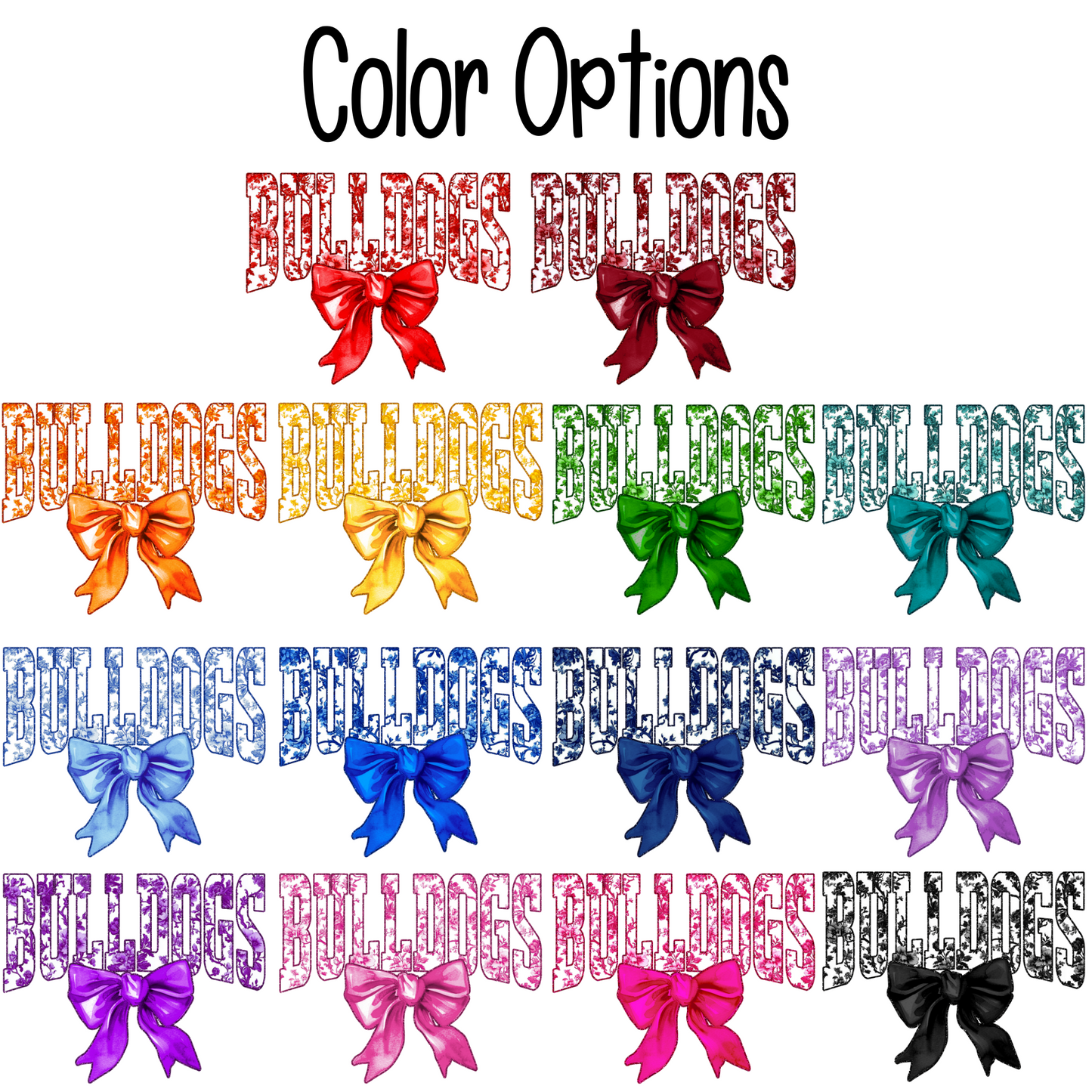 Checkered Circle Mascot (MULTI MASCOT OPTIONS) Full Color DTF Transfer