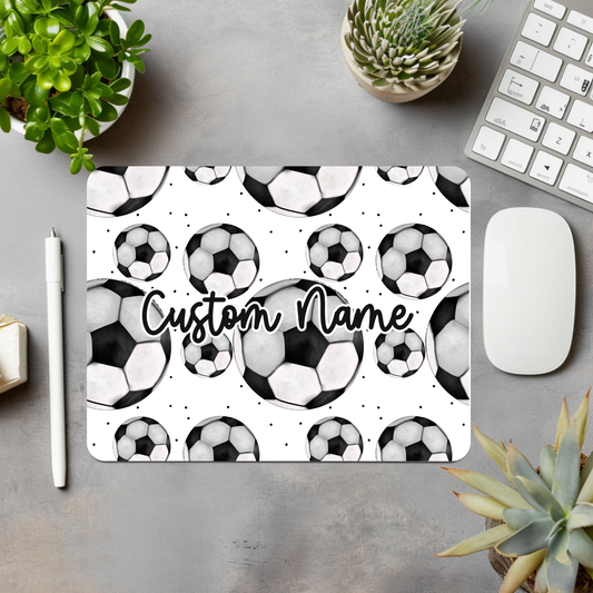 Soccer Personalized Mouse Pad