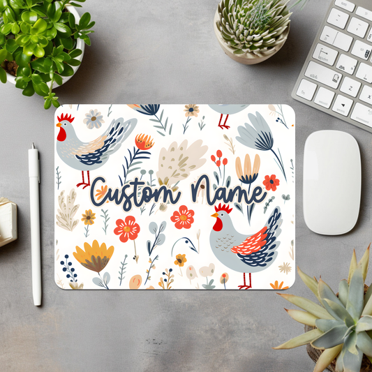 Chicken Personalized Mouse Pad