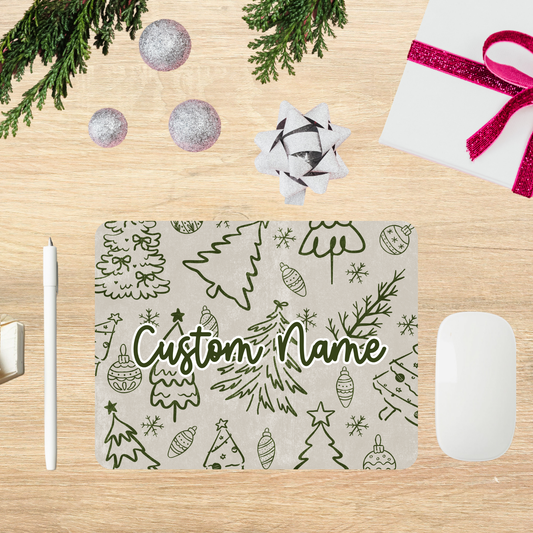 Sketch Tree Personalized Mouse Pad