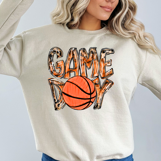 Game Day Basketball Full Color DTF Transfer