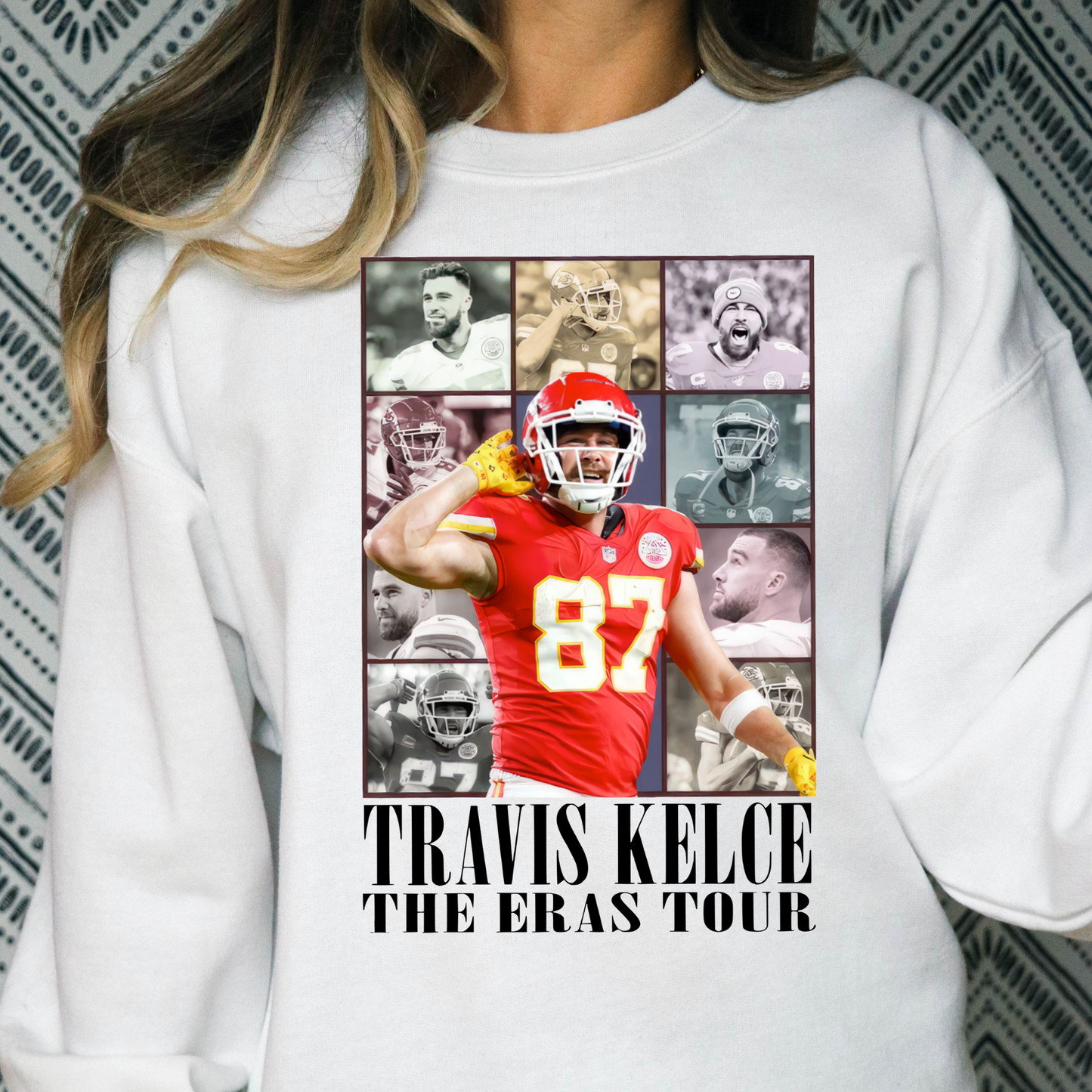 Travis Kelce Era Chiefs (Color Main Image) Full Color DTF Transfer