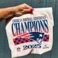 Checkered 2025 NFC & AFC Champs (Seattle Seahawks/New England Patriots) Full Color DTF Transfer