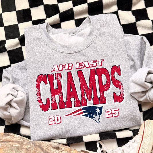 2025 NFC & AFC Champs (Seattle Seahawks/New England Patriots) Full Color DTF Transfer
