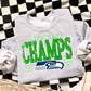 2025 NFC & AFC Champs (Seattle Seahawks/New England Patriots) Full Color DTF Transfer