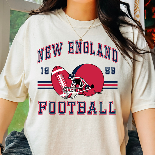 New England (Patriots) Football Full Color DTF Transfer