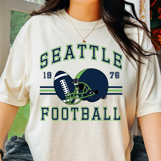 Seattle (Seahawks) Football Full Color DTF Transfer