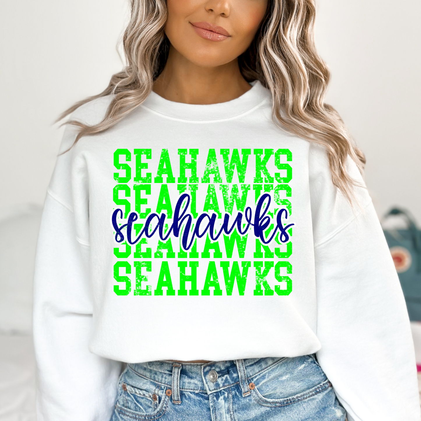 Seahawks Full Color DTF Transfer