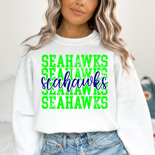 Seahawks Full Color DTF Transfer