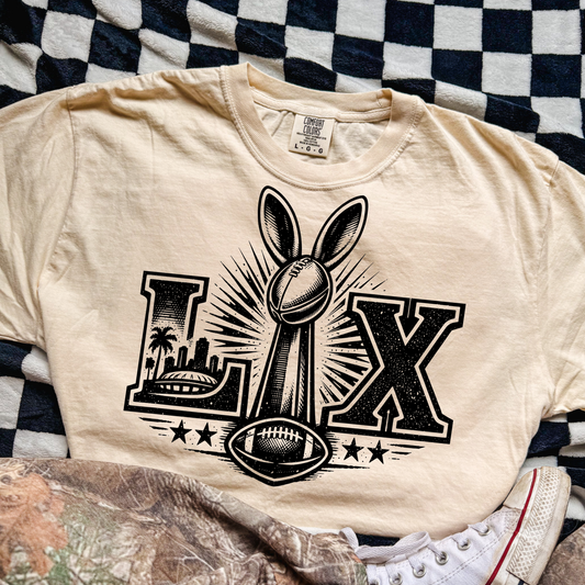 LX Bunny Trophy Full Color DTF Transfer