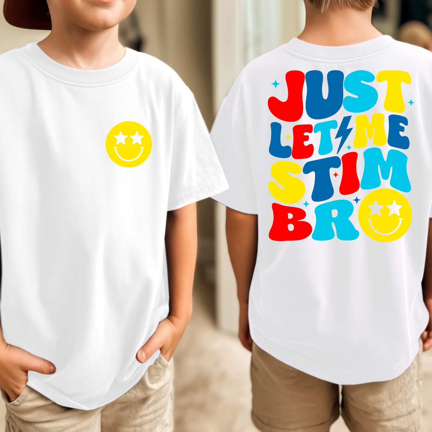 Just Let Me Stim Bro Full Color DTF Transfer
