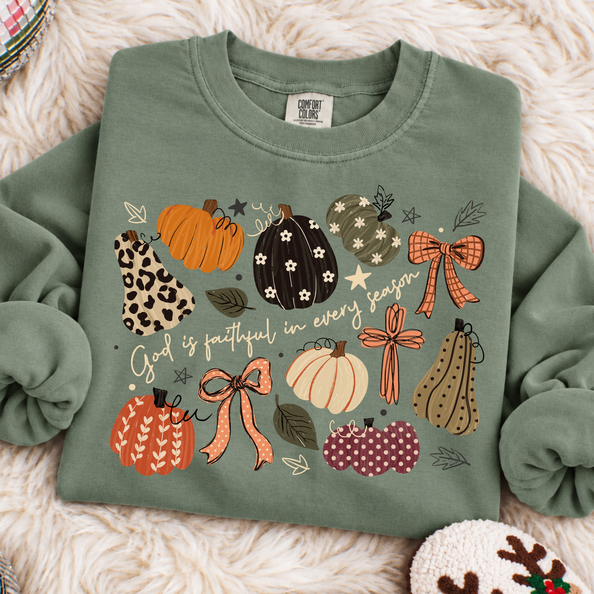 God Is Faithful In Every Season (Pumpkins) Full Color DTF Transfer