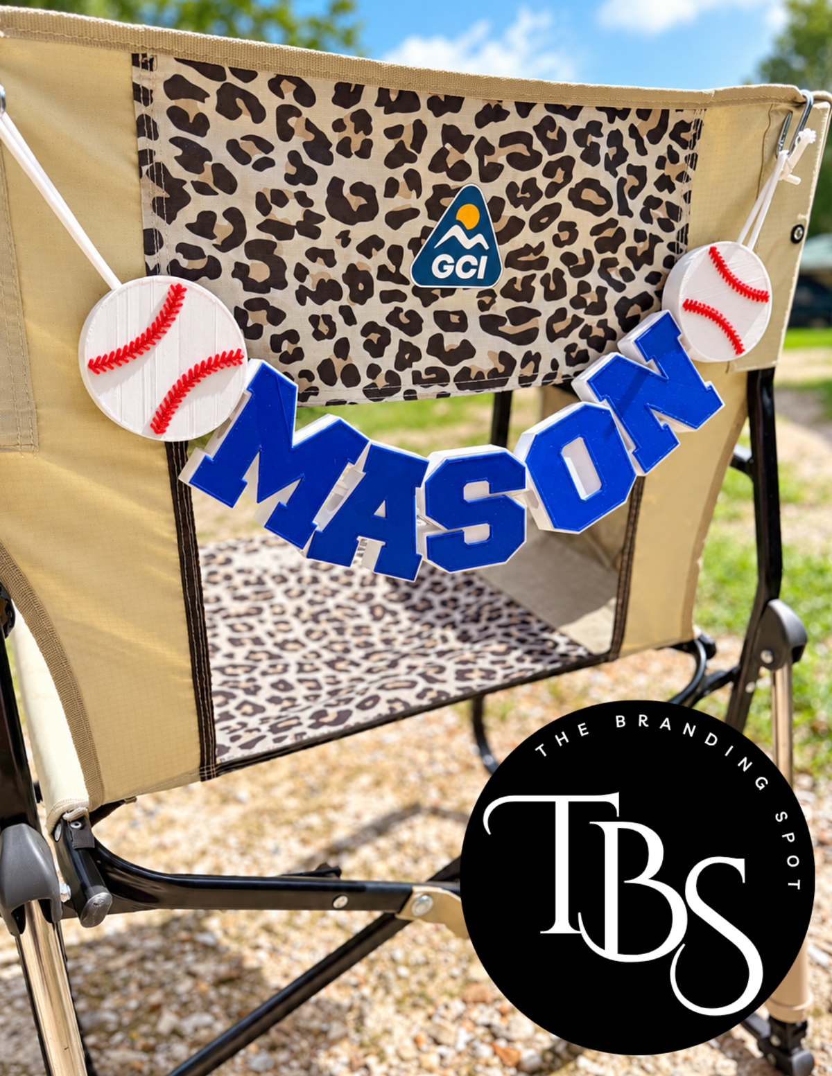 Personalized Chair Name Chain
