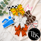 Sports Bow Hair Tie (Ponytail) Holder