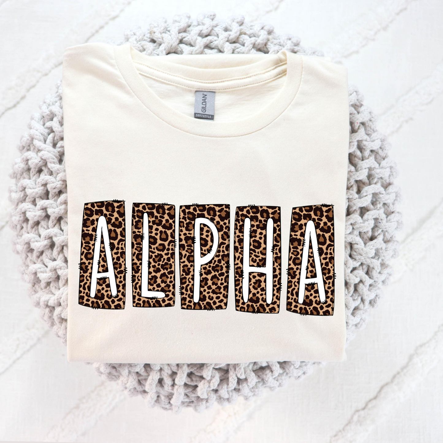 Leopard Box Alpha Full Color DTF Transfer