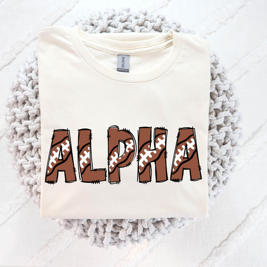Football Alpha Full Color DTF Transfer
